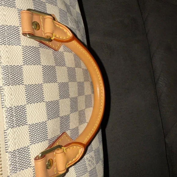 Authentic Louis Vuitton Damier Azure Speedy 30 - Picture 7 of 12